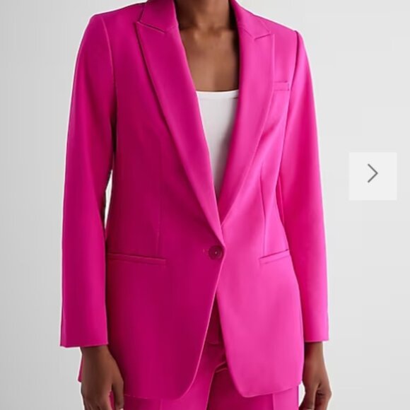 Editor One Button Boyrriend Blazer - Picture 3 of 4